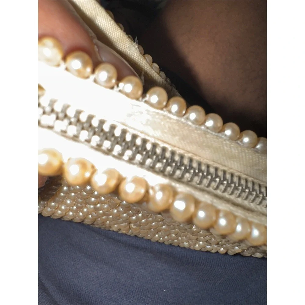 Vintage‎ 1940s Art Deco Retro Beaded MCM Clutch Style Purse Handbag